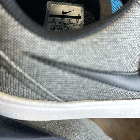 Nike Check Solarsoft Canvas SB Black White. Men’s size 8. - Picture 13 of 13